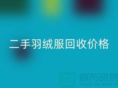 二手羽絨服回收多少錢一件?——上海庫存服裝回收公司詳解