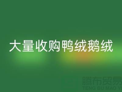 專業羽絨回收-大量收購鴨絨鵝絨-杭州服裝回收廠家